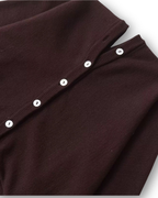 Buttoned Knit Cardigan