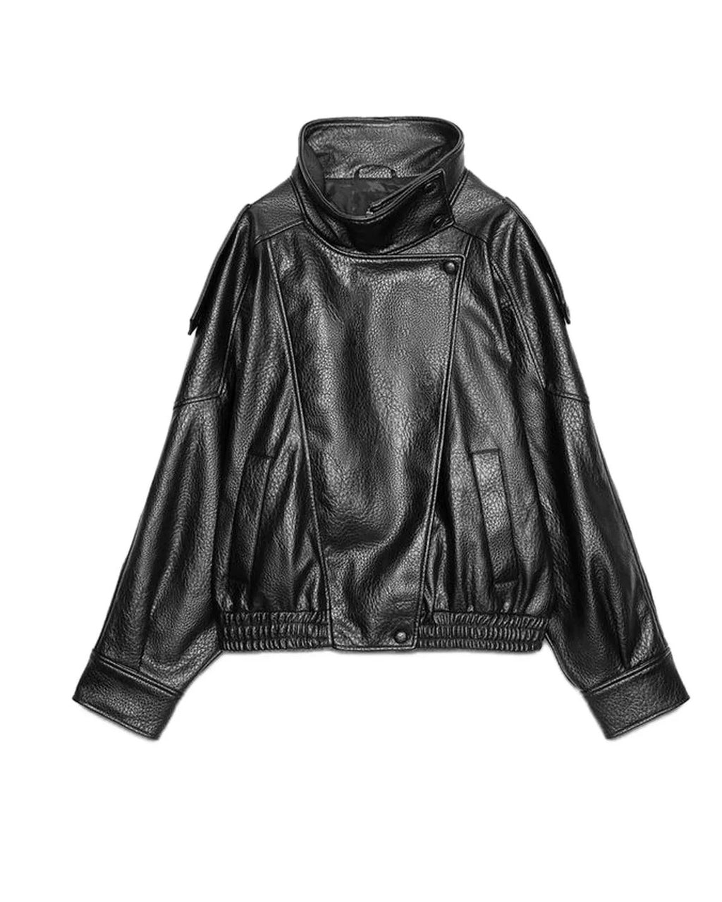Premium Oversized Leather Jacket