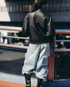 Premium Oversized Leather Jacket