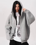 Oversized Zip Hoodie
