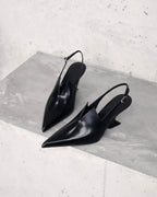Pointed Slingback Heels