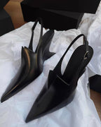 Pointed Slingback Heels