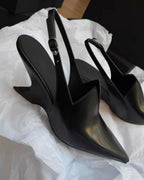 Pointed Slingback Heels