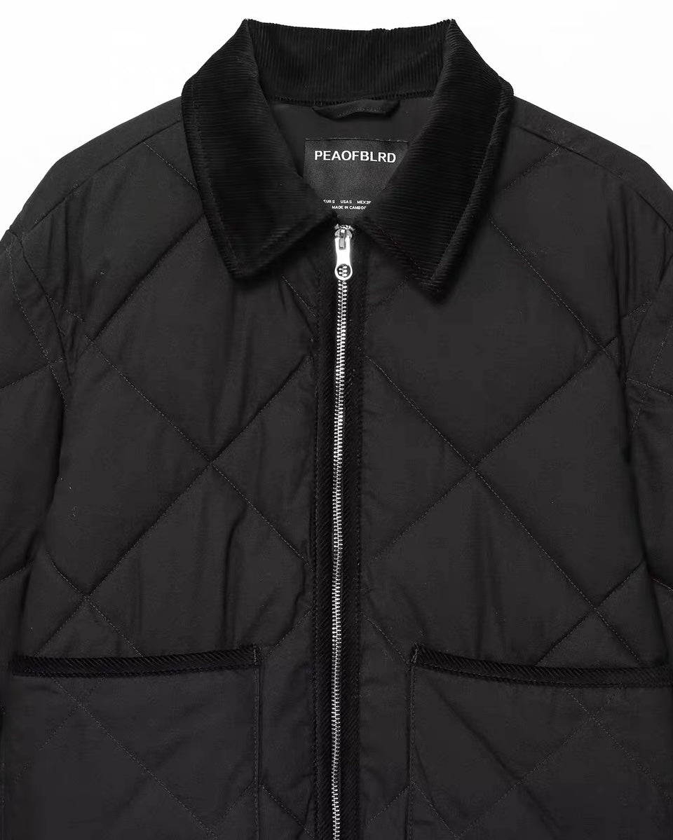 Diamond Quilted Jacket
