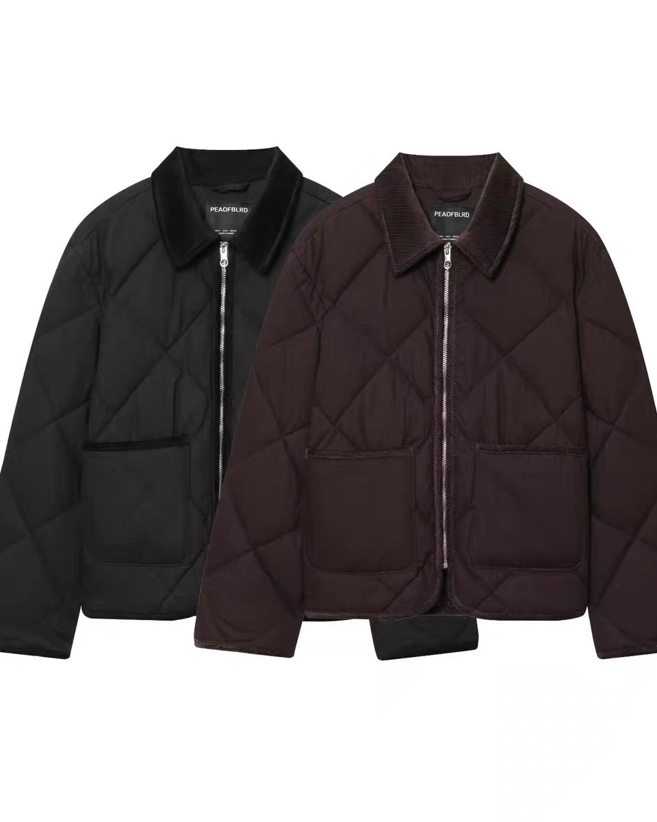 Diamond Quilted Jacket