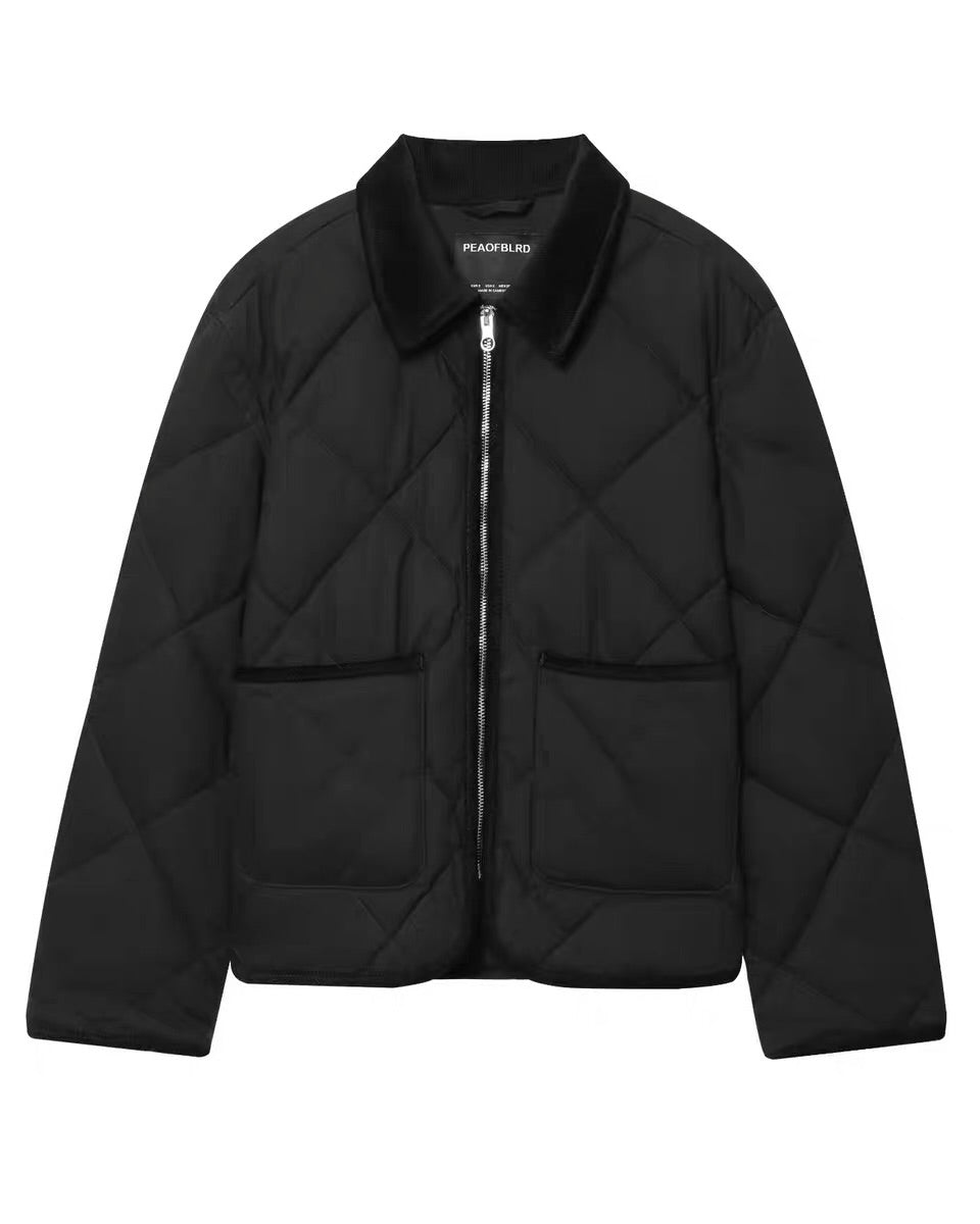 Diamond Quilted Jacket