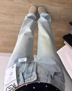Light Wash Wide Leg Jeans
