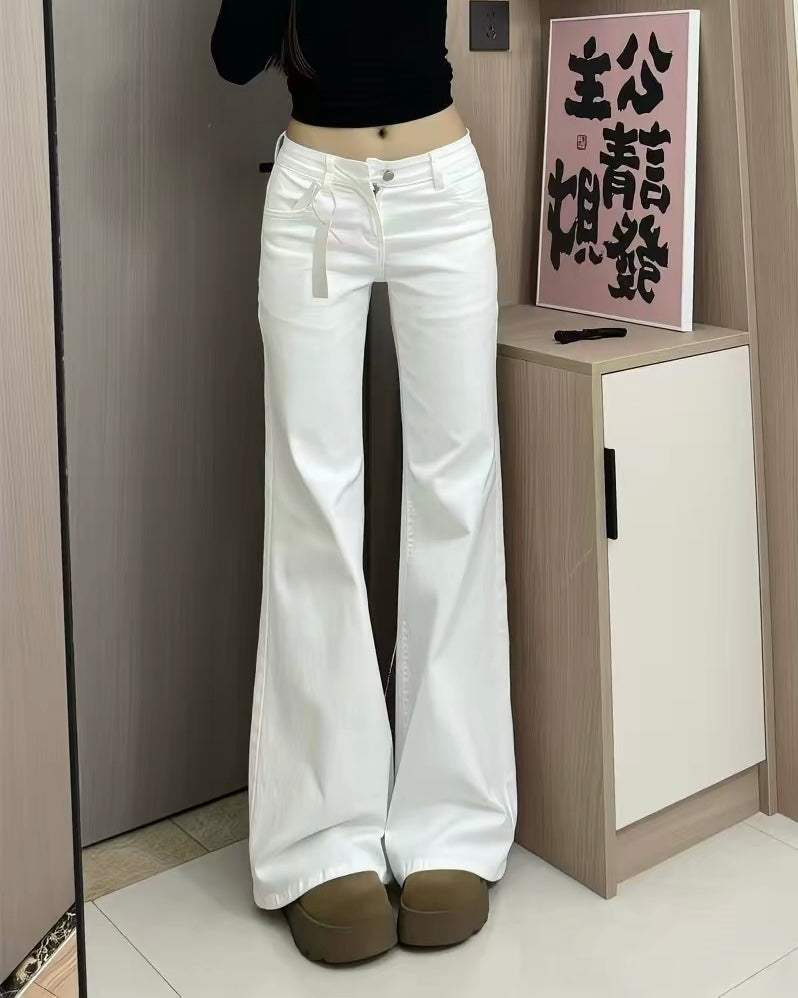 Low Rise Flare Jeans