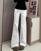 Low Rise Flare Jeans