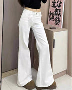 Low Rise Flare Jeans