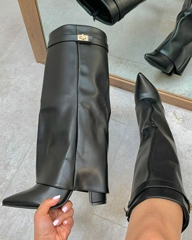 TREND KNEE-HIGH BOOTS