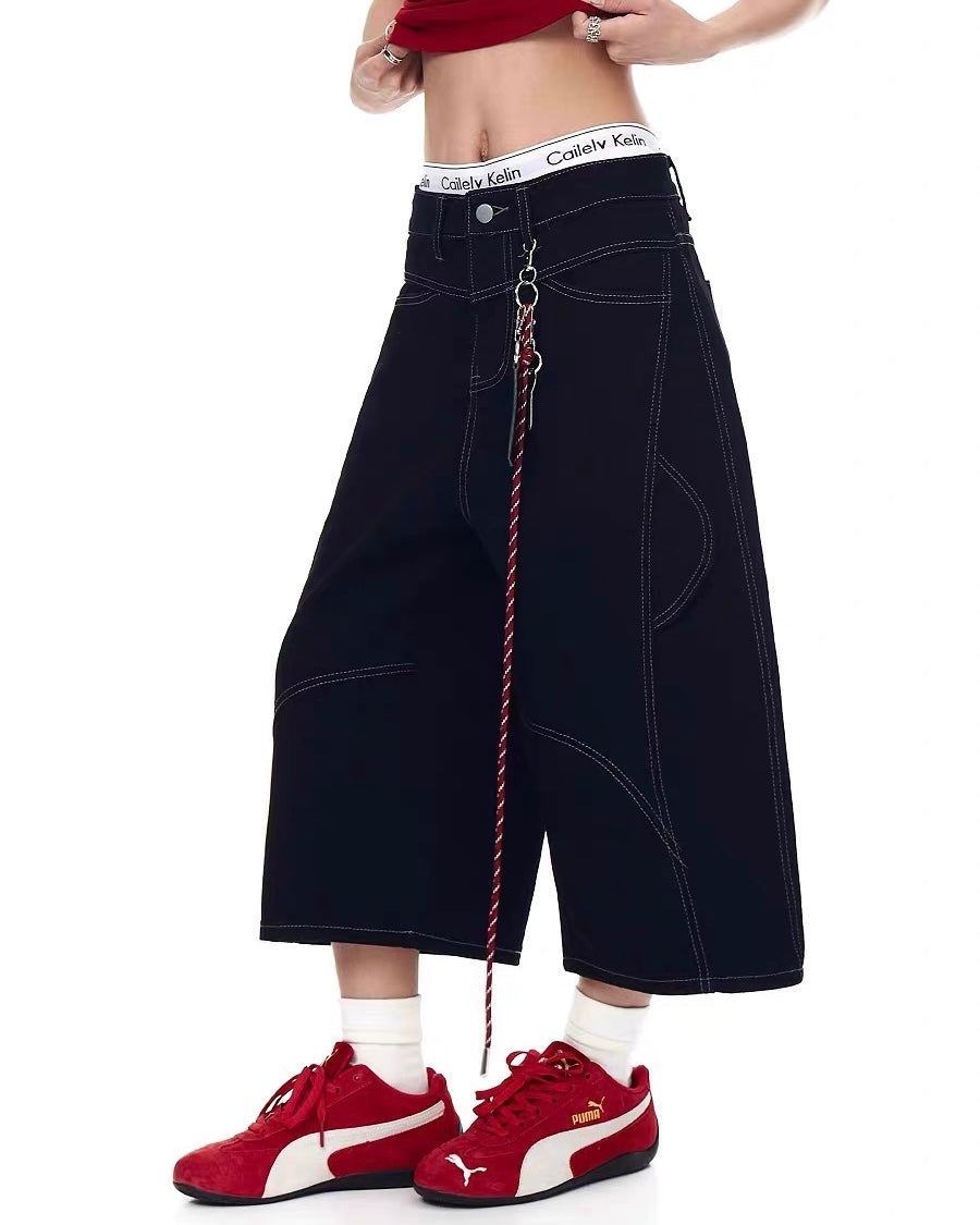 Wide Leg Jorts