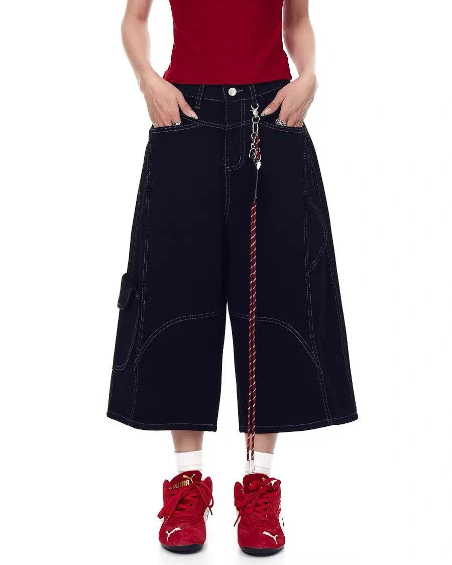 Wide Leg Jorts