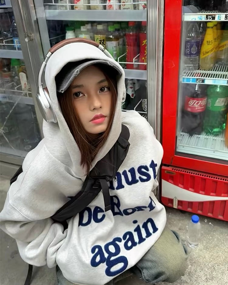Graphic Oversized Hoodie
