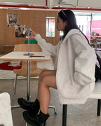 Oversized Zip Hoodie