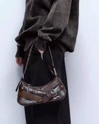 ZARA Buckle Shoulder Bag