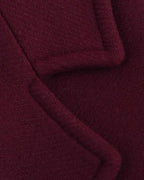 Wine Burgundy Classic Coat (Өмсгөл томтой)