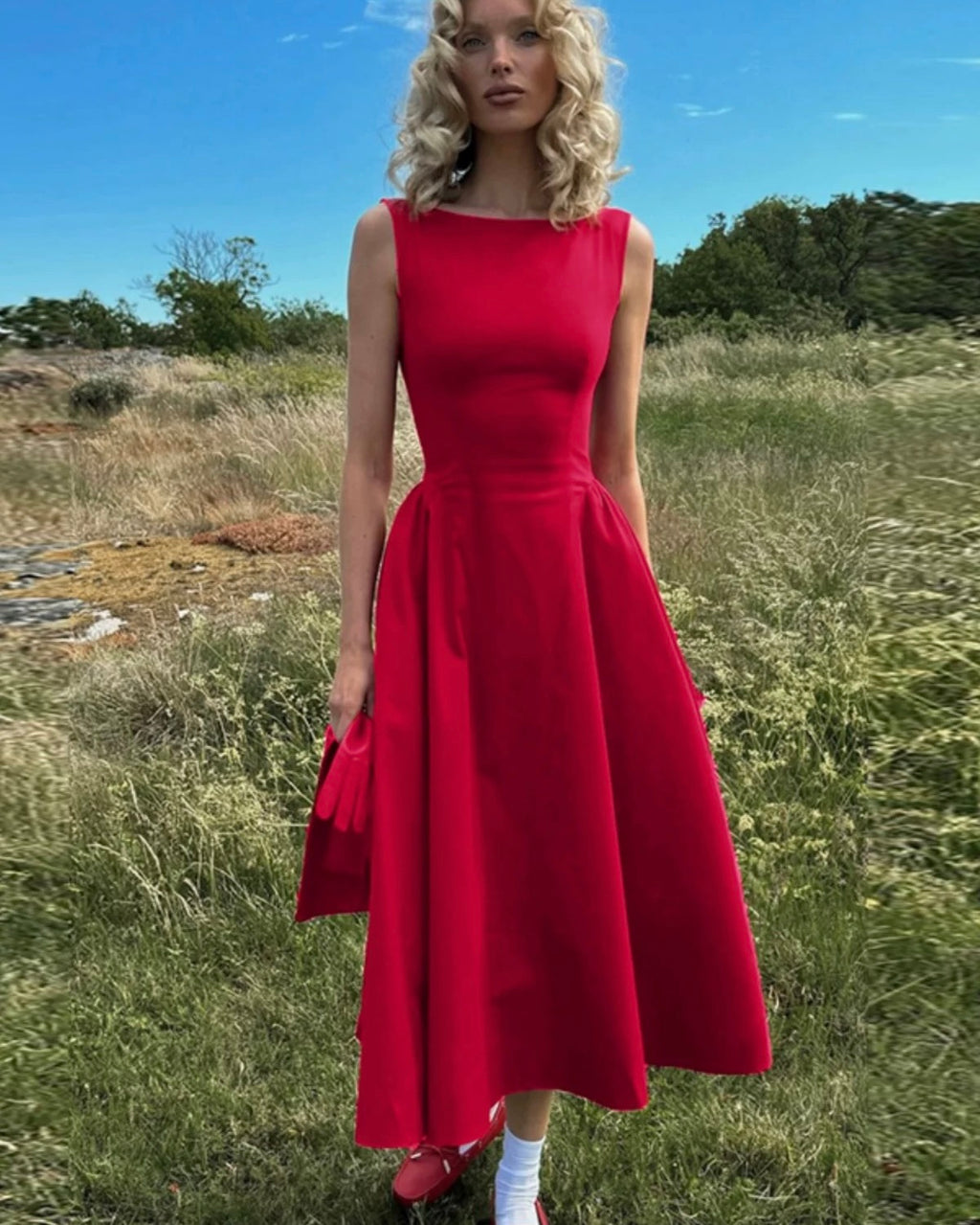 Classic Midi Dress
