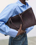 Large Woven Tote Bag