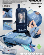 Y2K Phone Style Pencil Case (Каргоны мөнгийг ирэхээр нь өгнө)