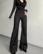 Slim Flare Tailored Pants