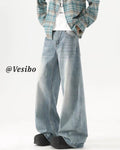 Light Wash Wide Leg Jeans