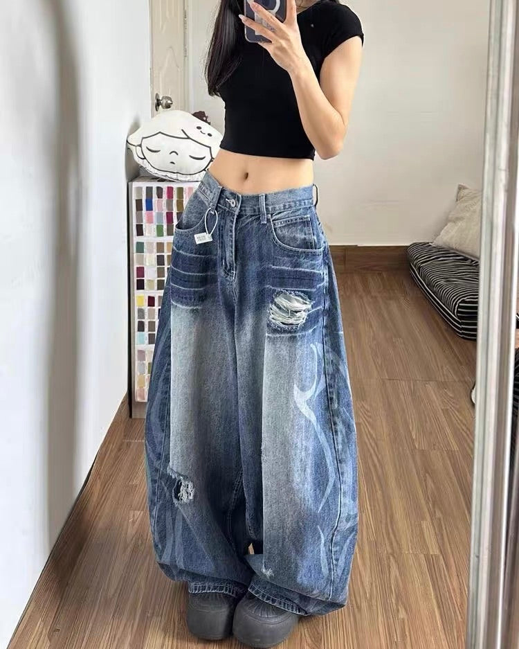 Balloon Baggy Jeans