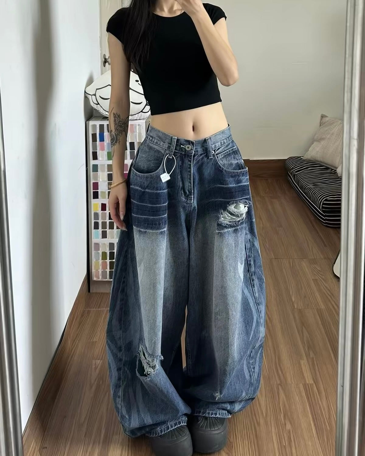 Balloon Baggy Jeans
