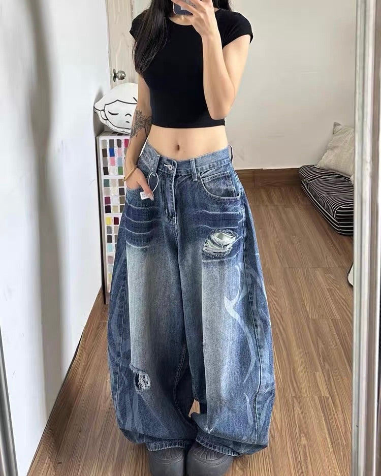 Balloon Baggy Jeans