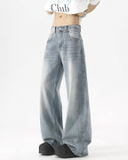 Light Wash Wide Leg Jeans