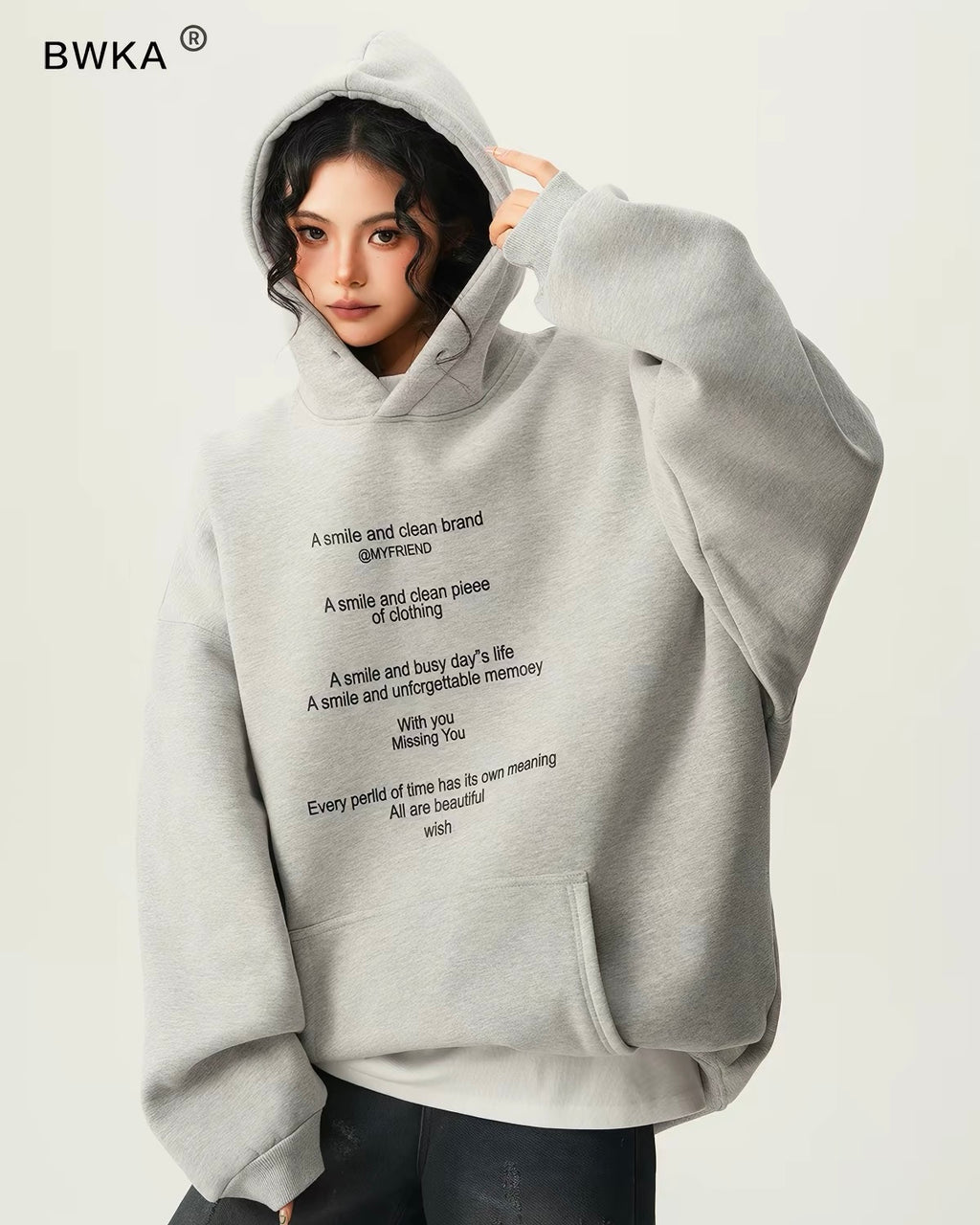 Oversized Graphic Hoodie