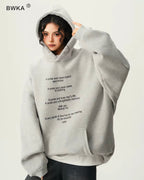 Oversized Graphic Hoodie