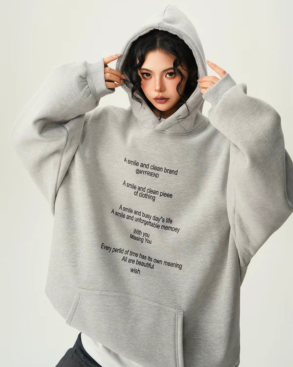 Oversized Graphic Hoodie