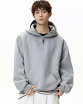 Half Zip Oversized Hoodie