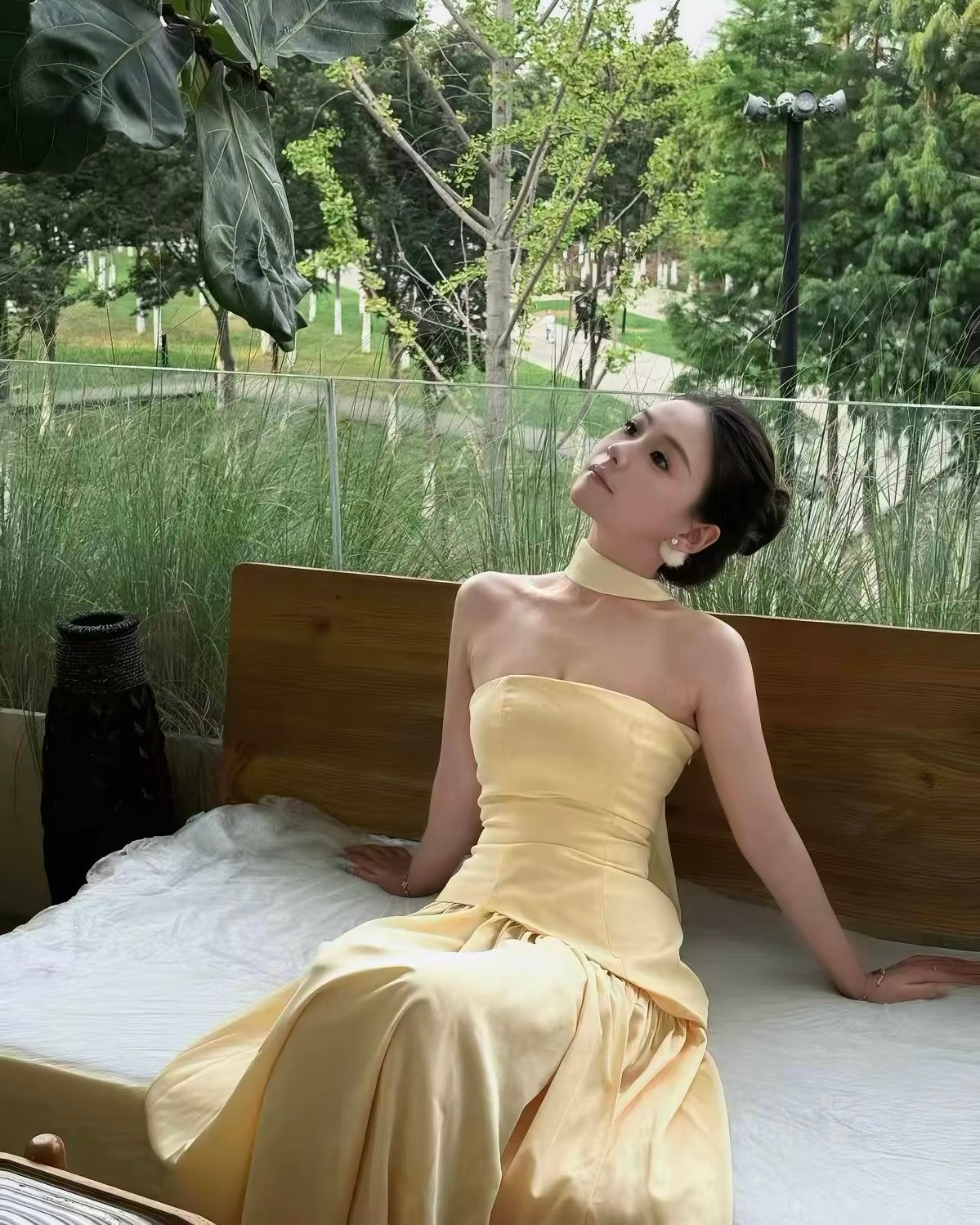 Golden Muse Dress