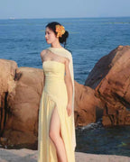 Golden Muse Dress