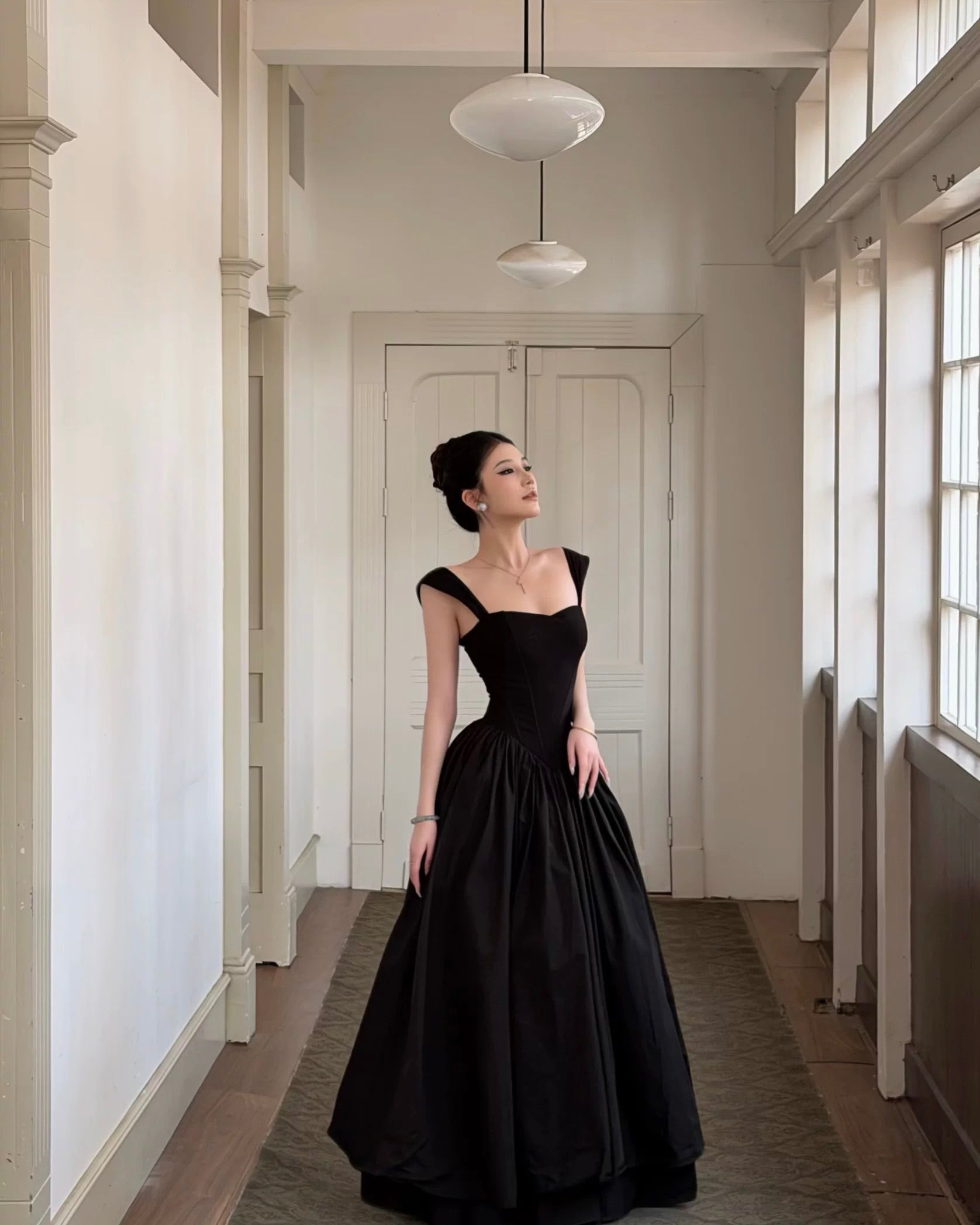 Elegant Black Evening Dress