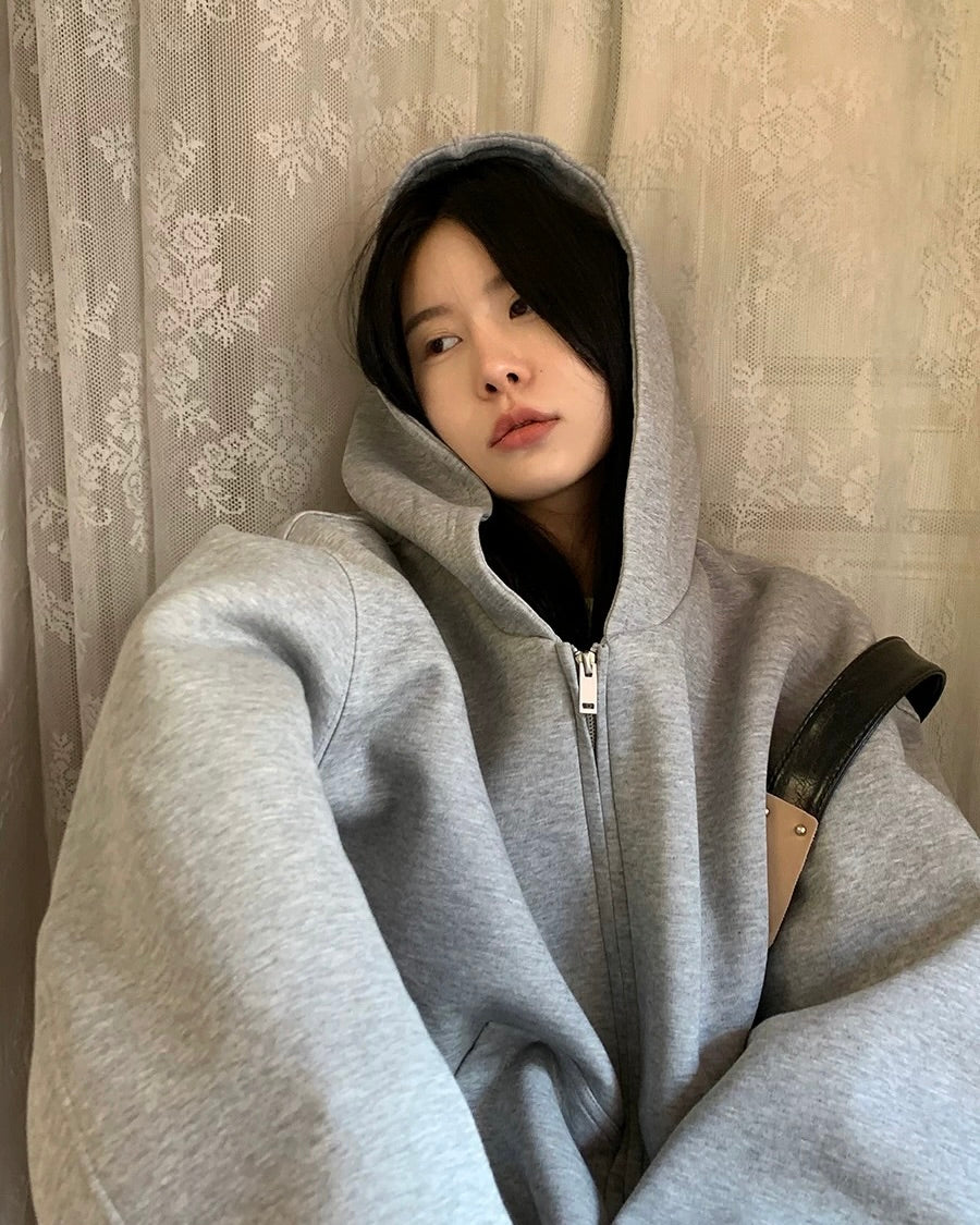 Minimal Zip Hoodie