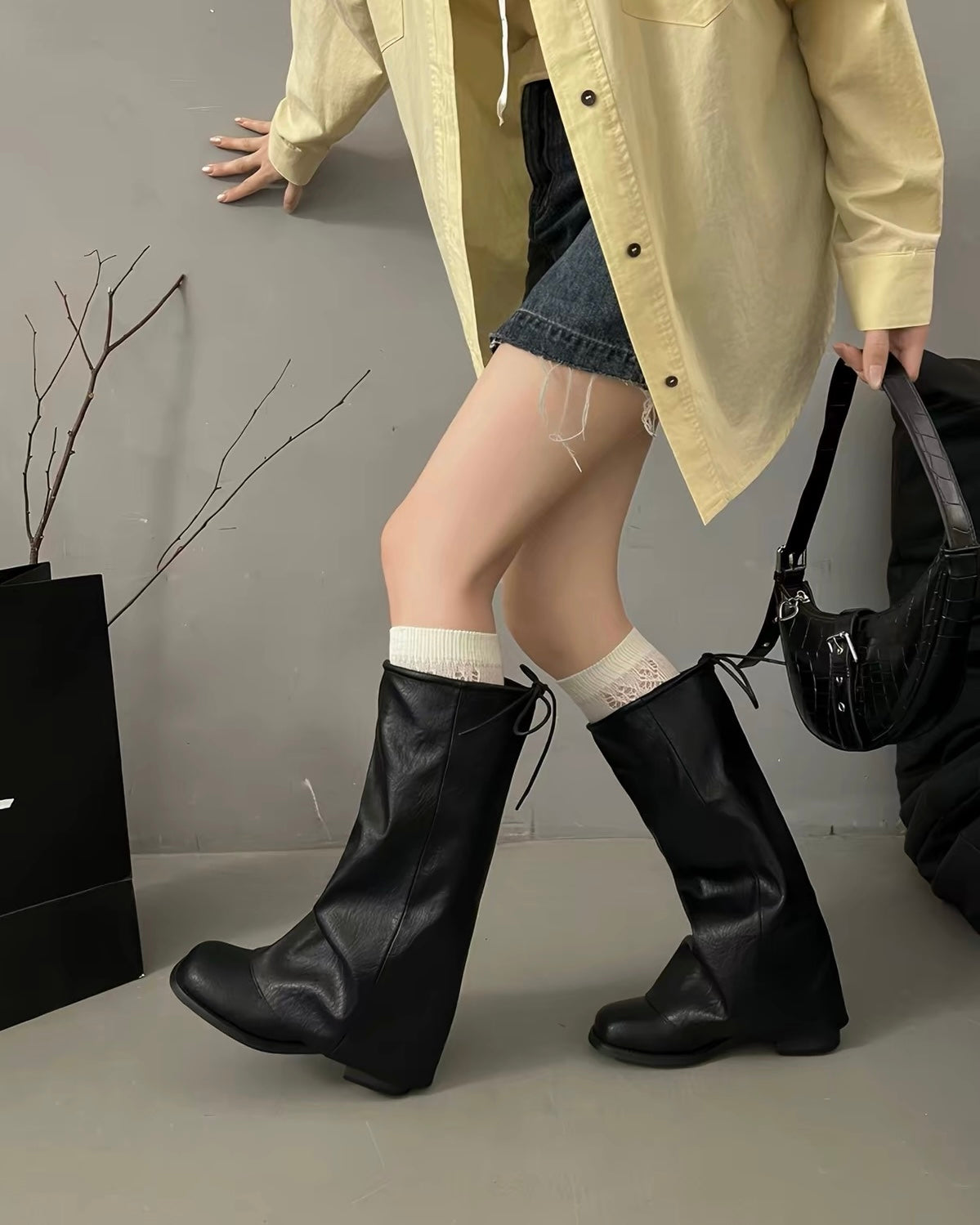 Vintage Slouch Boots