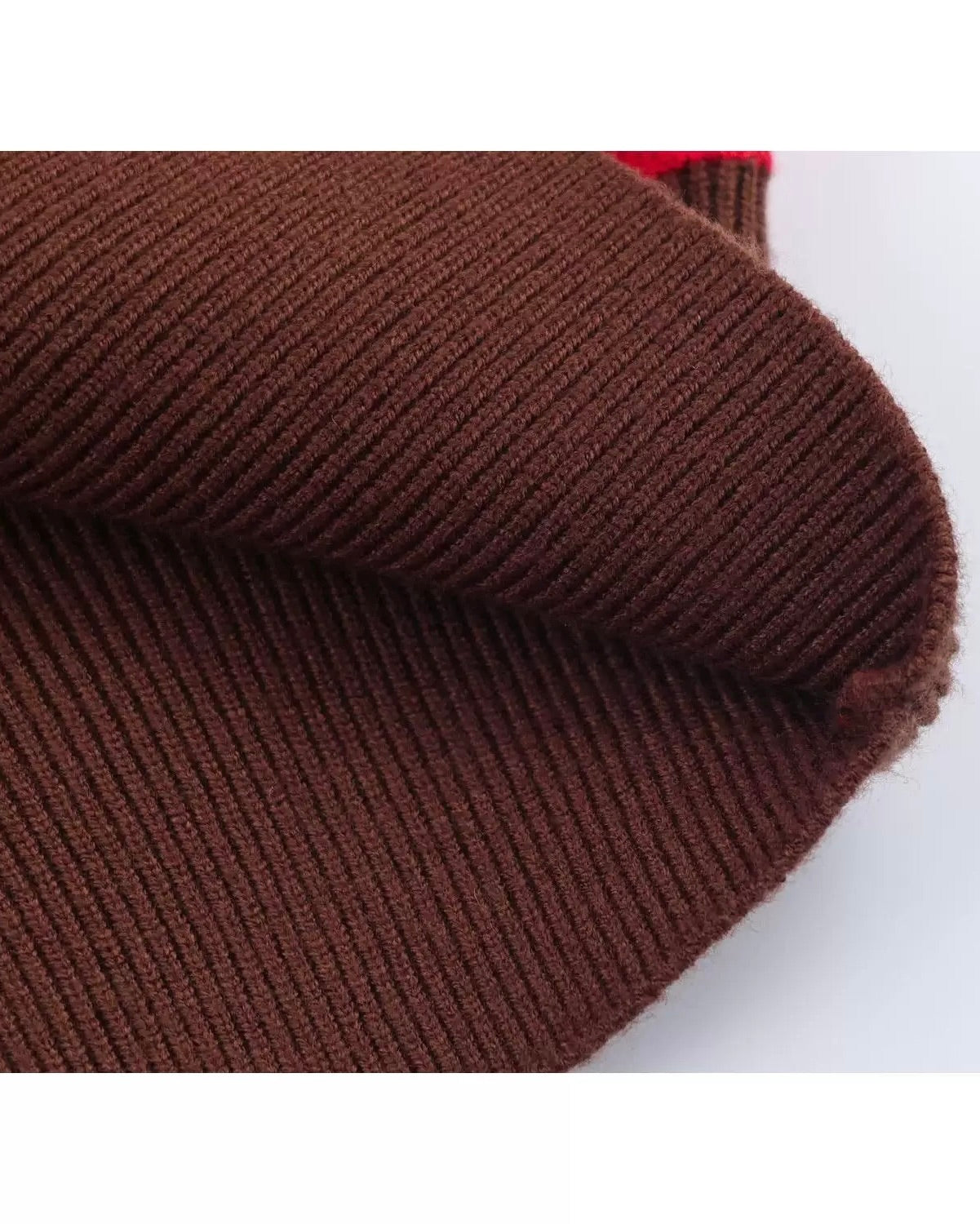 Striped Collared Knit Sweater