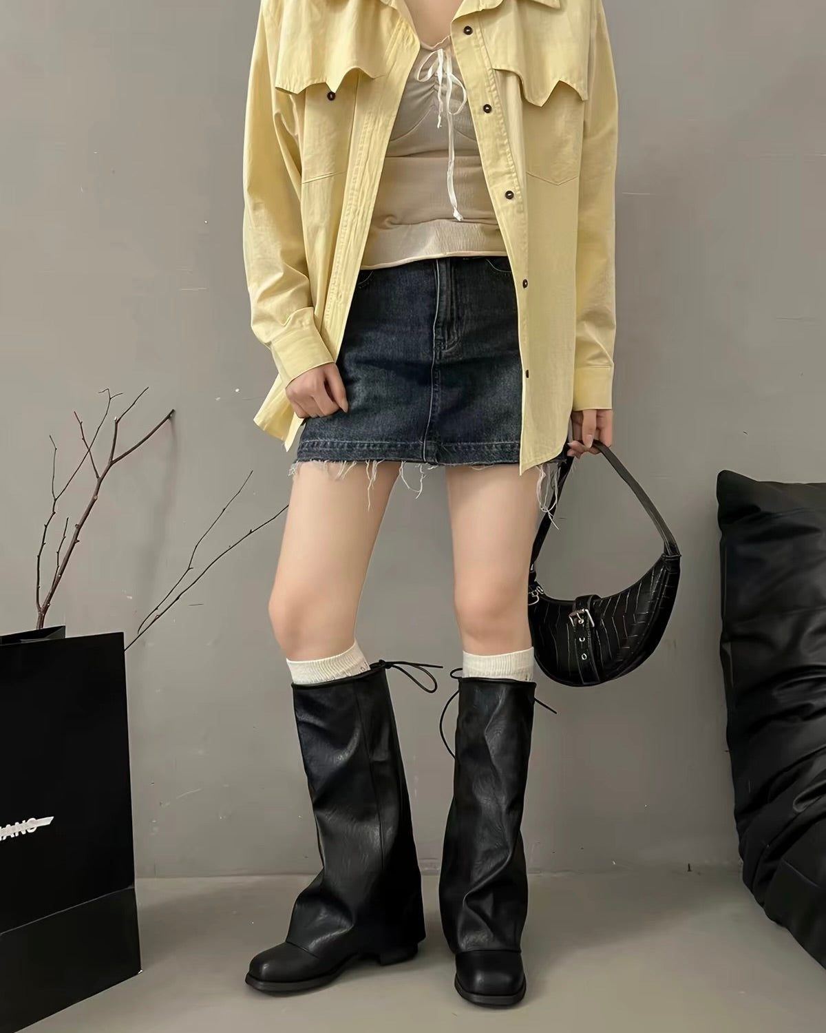 Vintage Slouch Boots