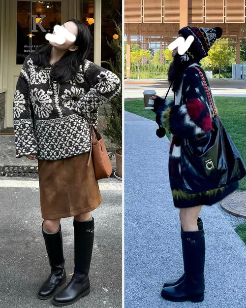 Classic Knee-High Boots