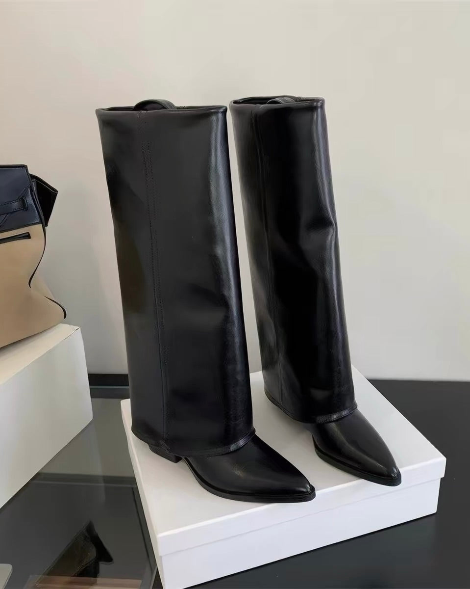 Minimal Knee Boots