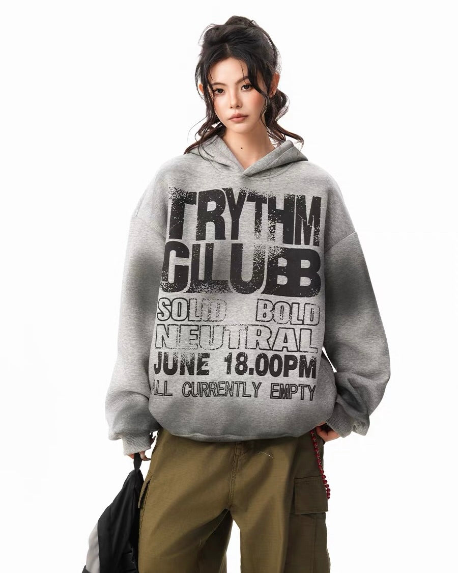 Rhythm Club Oversized Hoodie