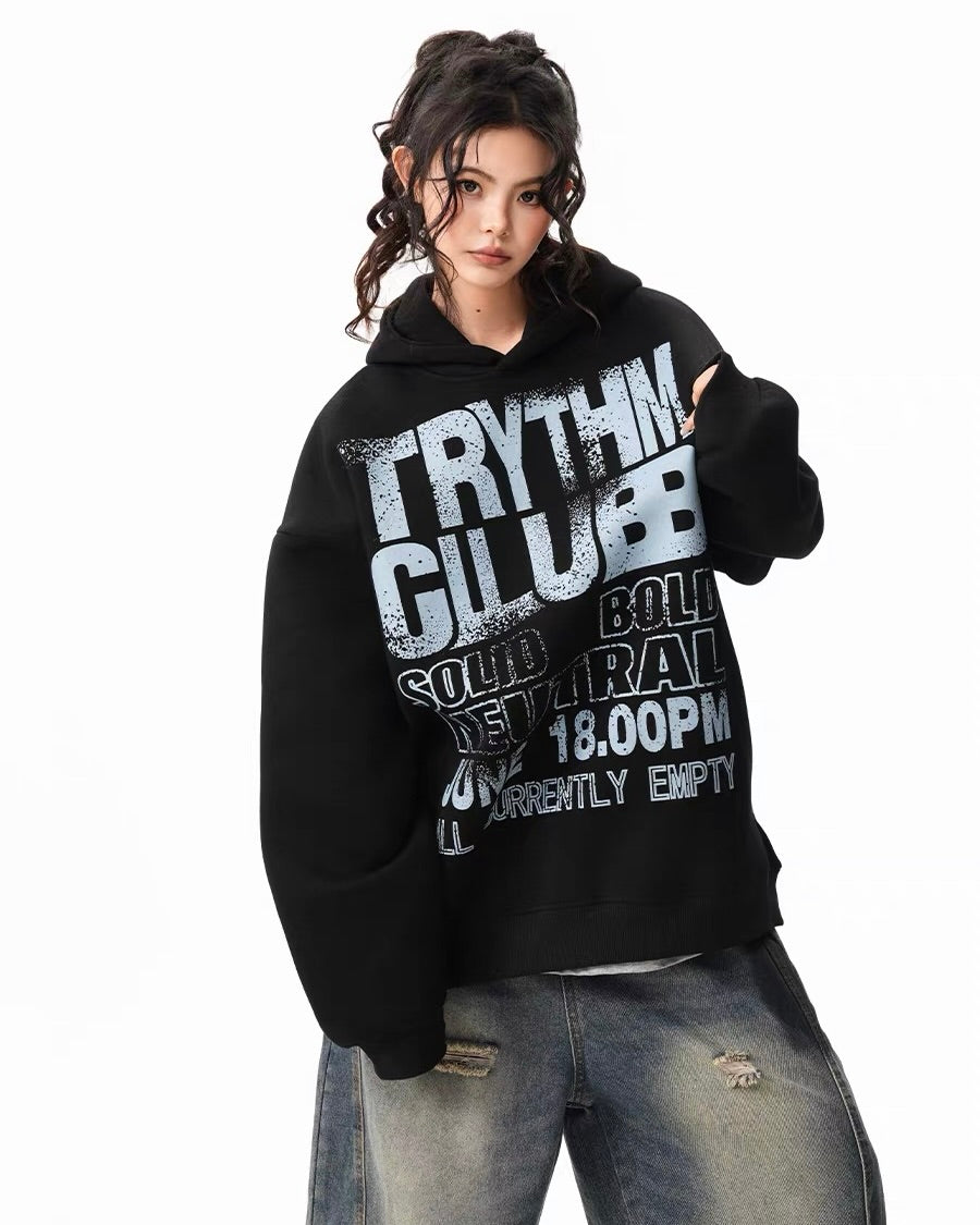 Rhythm Club Oversized Hoodie