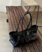 Croc Embossed Tote Bag