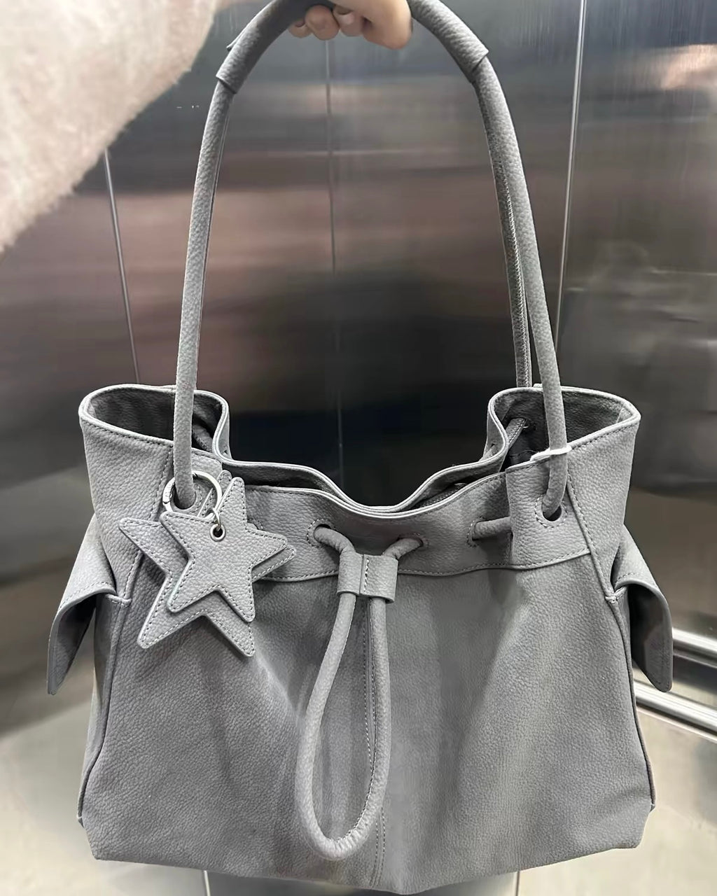Large Bucket Shoulder Bag