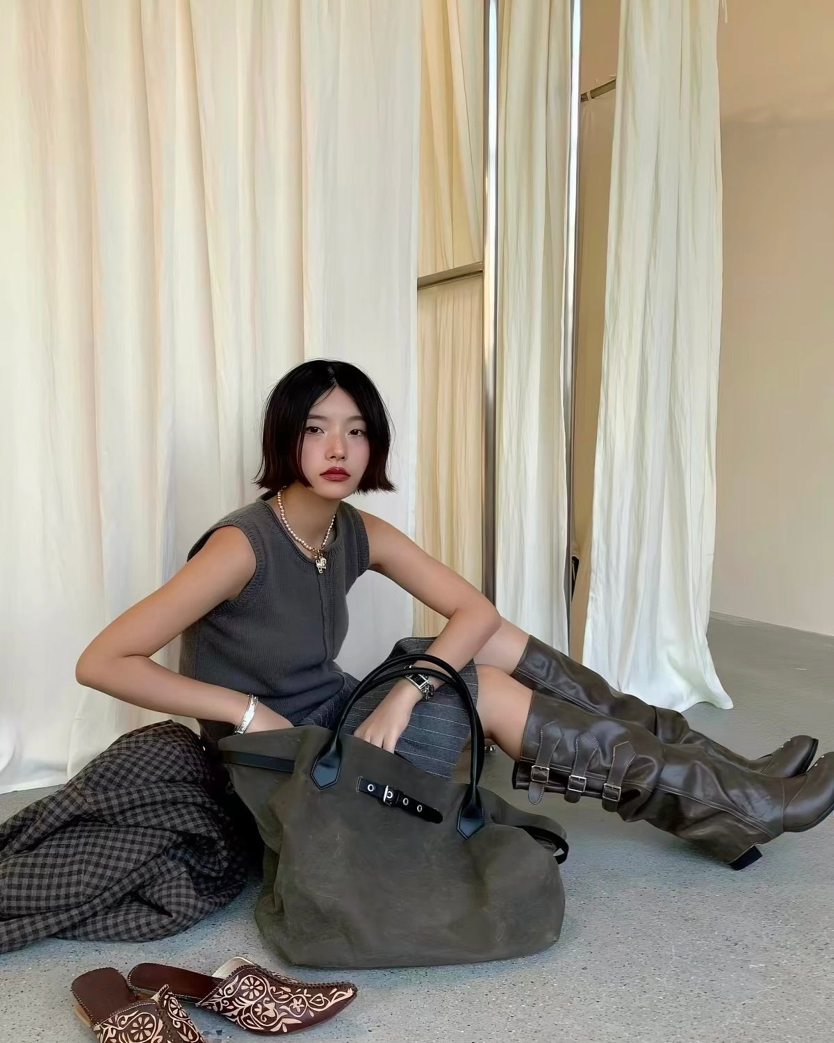 Vintage Canvas Tote Bag