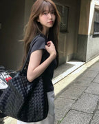 Woven Shoulder Bag