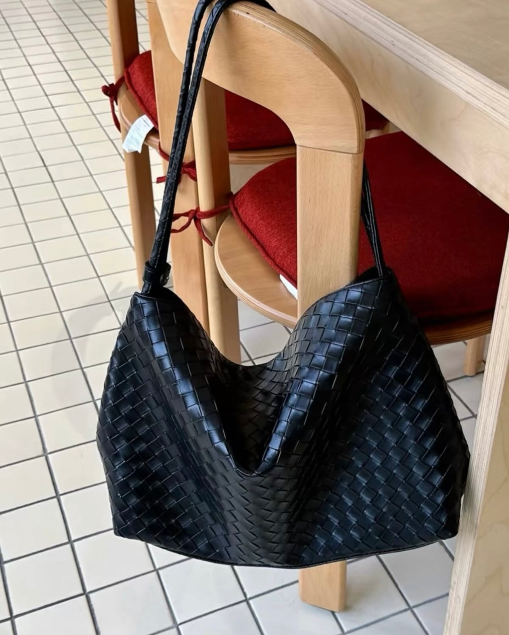 Woven Shoulder Bag